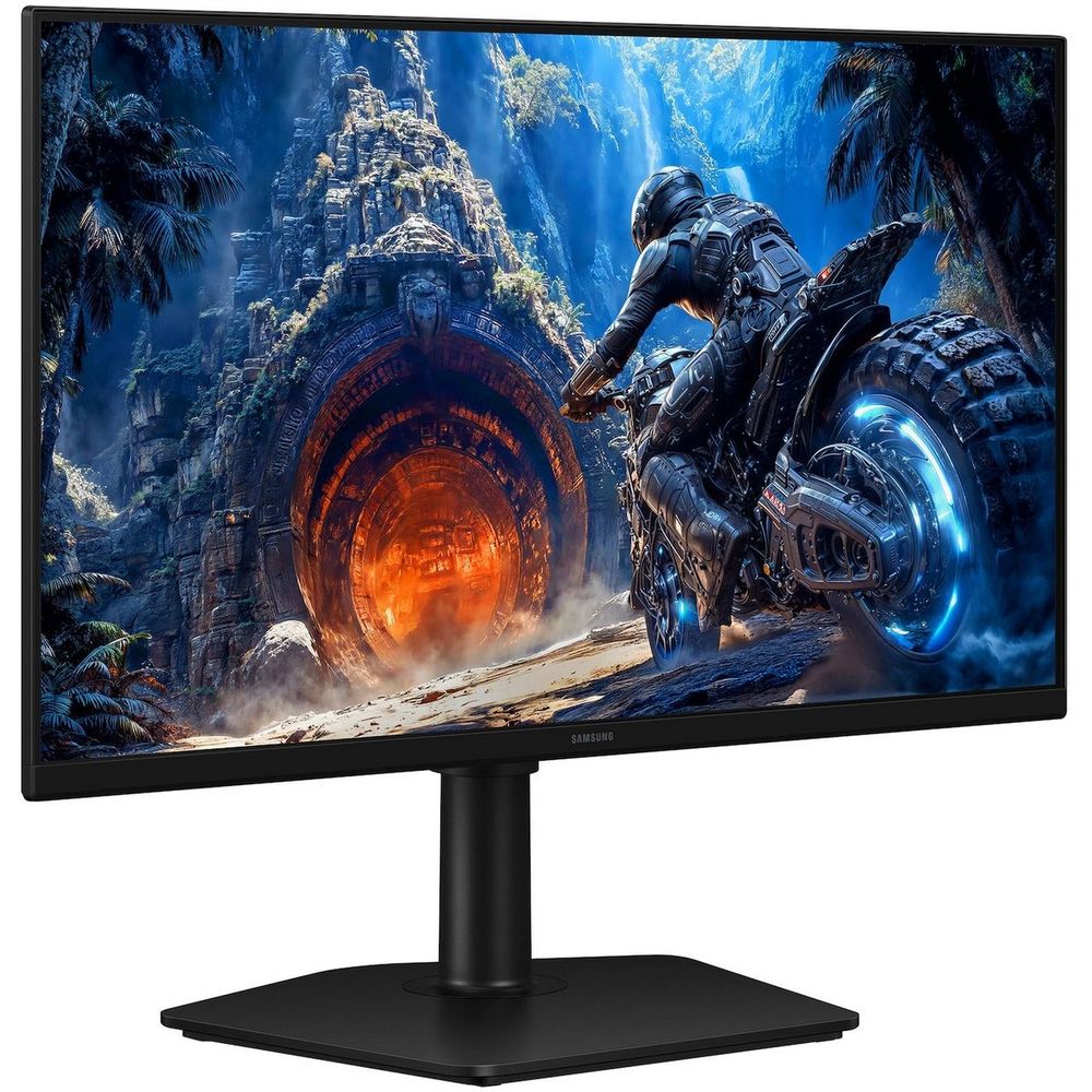 Монитор 25" SAMSUNG S25HG400EI Odyssey Neo G4 IPS, 1920x1080, 300Hz, 1ms, 300сd/m, 1000:1, HDR10 | HDMI(2.0), DP(1.2) | HAS, Pivot, Swivel, ExPSU, Vesa 100, Black — изображение 4