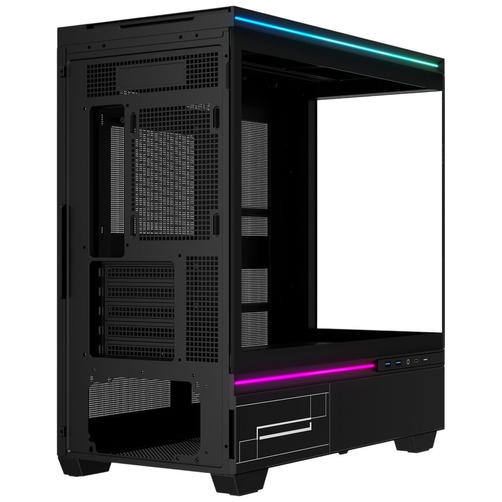 Корпус Case Thermalright TL-M10 Black mATX / win / black / no PSU / Tempered Glass — изображение 9