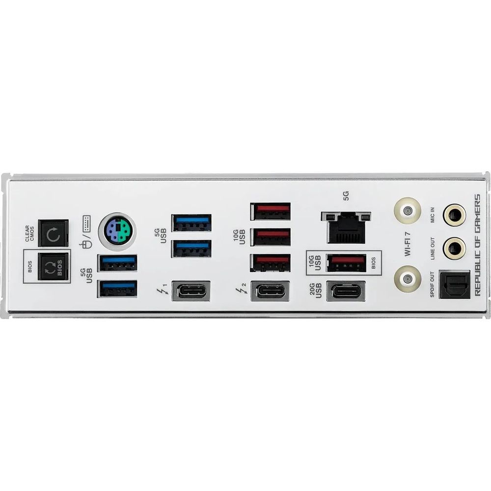 Материнская плата ASUS ROG MAXIMUS Z890 APEX LGA1851 ATX 2xDDR5 2xPCIEx16 2xPCIEx4 6xM.2 2xThunderbolt USB-C 5GLAN Wi-Fi 7 — изображение 10