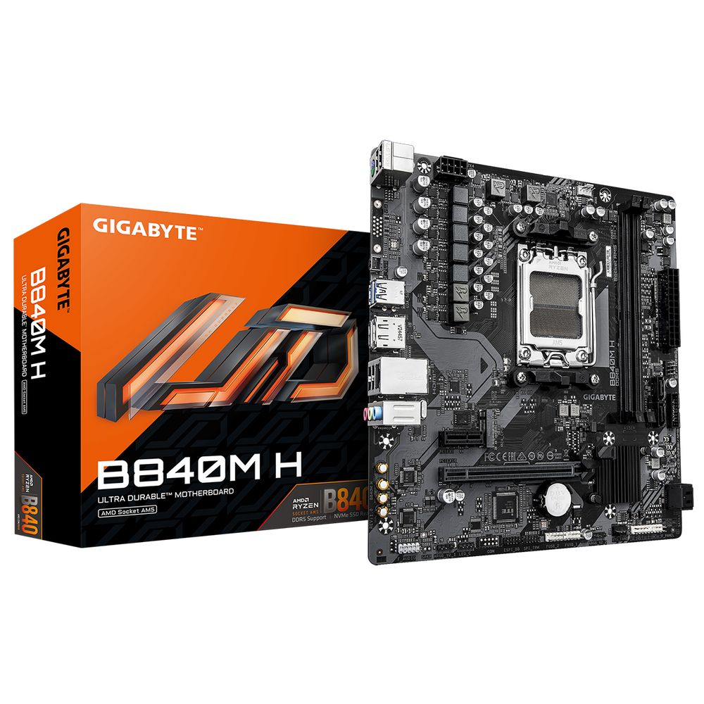 Материнская плата Gigabyte B840M H, RTL