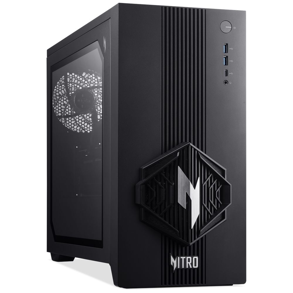 Настольный ПК Acer Nitro 30 N30-100 Intel Core Ultra 5 225F/32Gb/SSD1Tb/RTX5070 12Gb/PSU 850W/NoOS/Black (DG.E5GCD.00K) — изображение 4