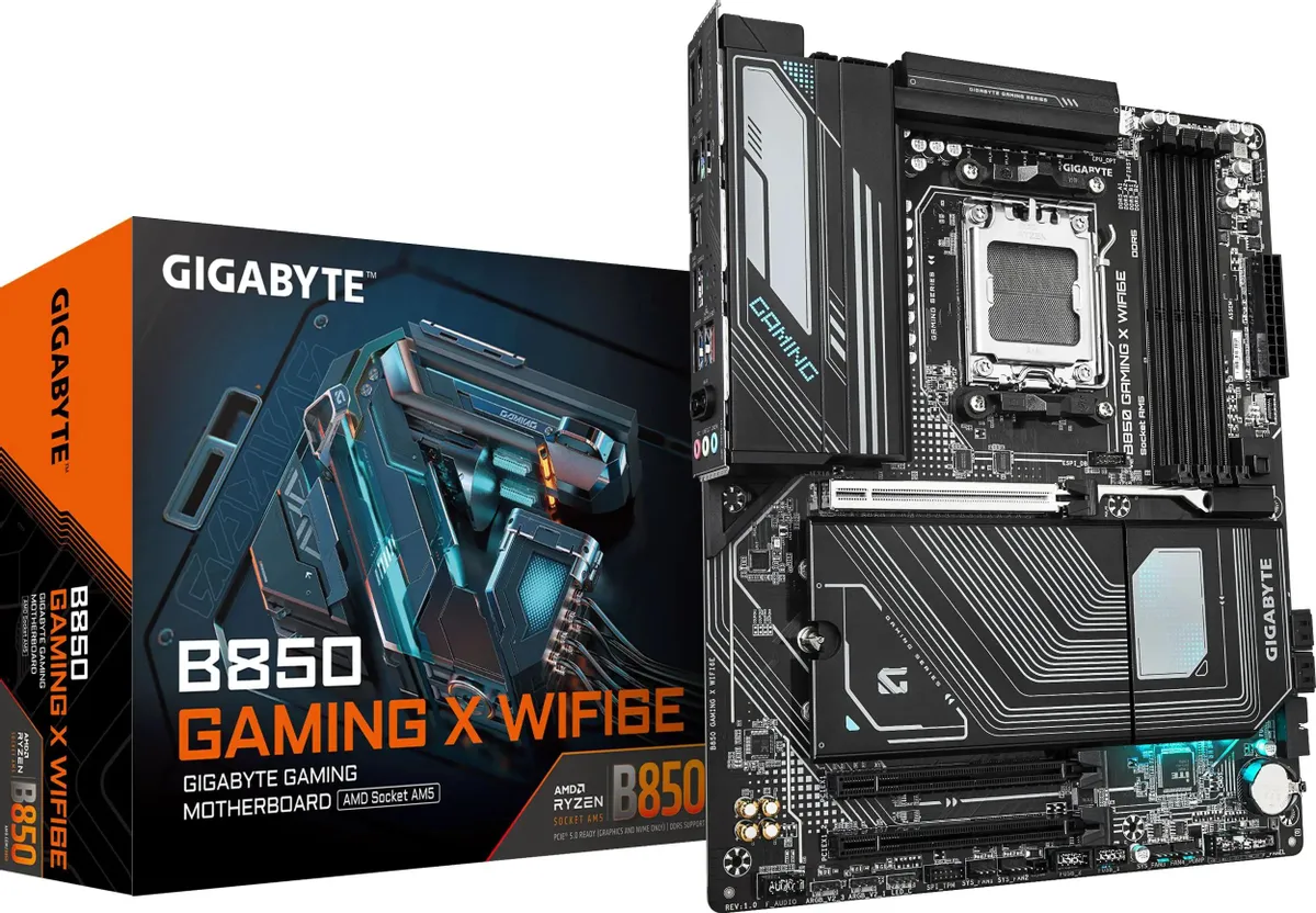 Материнская плата AMD B850 SAM5 ATX B850 GAMING X WIFI6E GIGABYTE — изображение 11