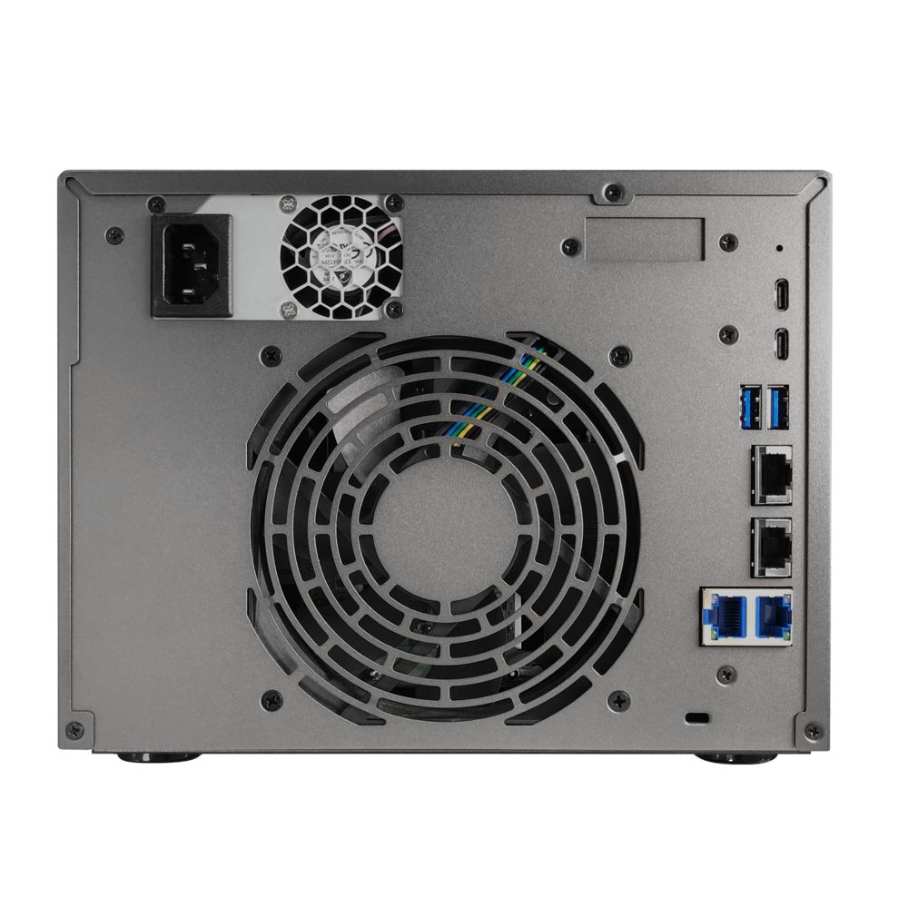 Платформа СХД ASUSTOR AS6806T 6 Bay (Max.18) 4xM.2 2x5GLAN 2x10GLAN 16GB (Max.64GB) DDR5 2xUSB-C 3xUSB — изображение 6