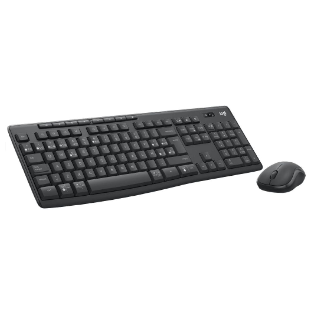 Комплект беспроводной клавиатура + мышь Logitech MK370 черный 920-012082 — изображение 3