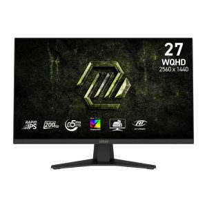 Монитор 27" MSI MAG 274QF E20  Rapid IPS, 2560x1440, 200Hz, 0,5ms, 300сd/m, 1200:1, HDR | 2xHDMI(2.0b), DP(1.4a) | InPSU, Vesa 100, Black