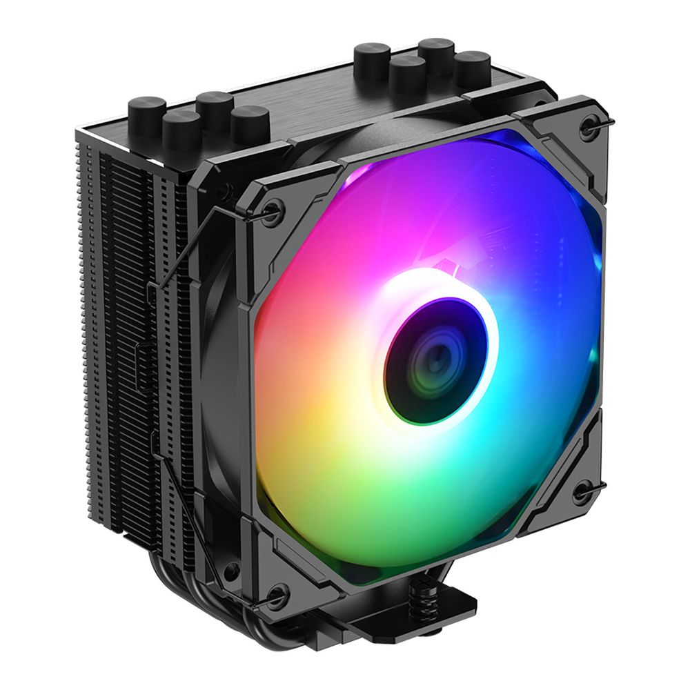 Кулер ID-COOLING SE-224-XTS LGA1700/1200/115X/AM5/AM4 (10шт/кор, TDP 220W, PWM, 4 тепл.трубки прямого контакта, FAN 120mm) RET — изображение 3