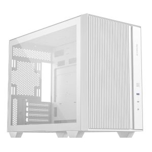 Корпус Case ID-Cooling FLOW 500 White mATX/win TG/ no fan/ Gen2 Type C/ CPU 180mm/ GPU 403mm/ no PSU
