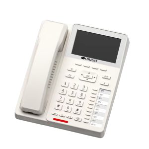 Телефон VOIP 1000Base-T WAN PoE, 1000Base-T LAN, color LCD 4.3", с адаптером PoE