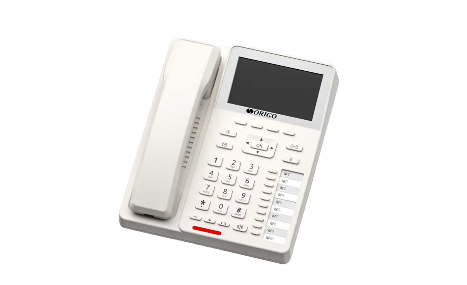 Телефон VOIP 1000Base-T WAN PoE, 1000Base-T LAN, color LCD 4.3", с адаптером PoE
