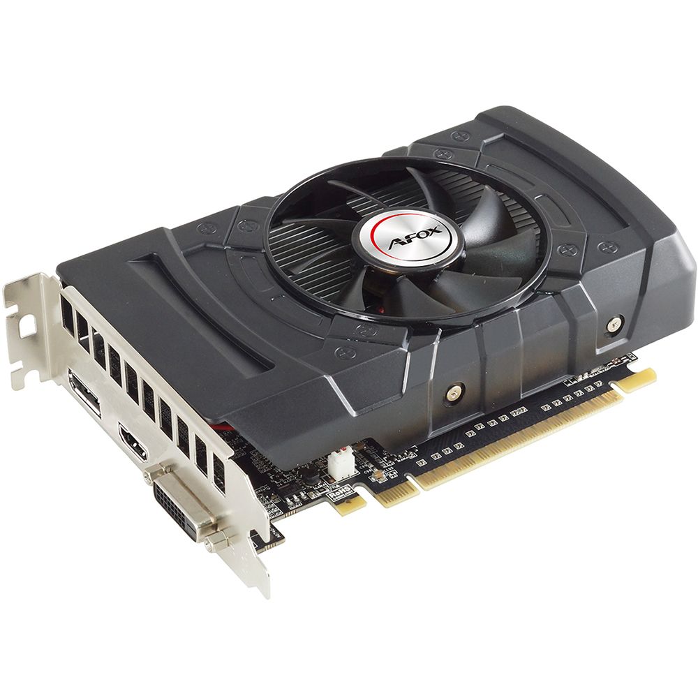 Видеокарта Afox RX550 4GB GDDR5 128bit DVI DP HDMI 1FAN RTL — изображение 3
