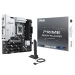 Материнская плата ASUS PRIME Z890M-PLUS WIFI LGA1851 mATX 4xDDR5 4xPCIEx16 3xM.2 USB-C DP HDMI 2.5GLAN Wi-Fi 7