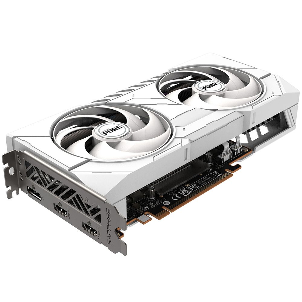 Видеокарта Sapphire RX9060XT PURE OC 16GB GDDR6 128bit DP 2xHDMI 2FAN RTL — изображение 3