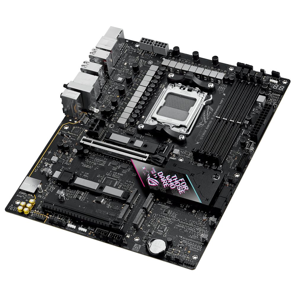 Материнская плата ASUS ROG STRIX B850-E GAMING WIFI AM5 ATX 4xDDR5 2xPCIEx16 5xM.2 2хUSB-C DP HDMI 5GLAN Wi-Fi 7 — изображение 7