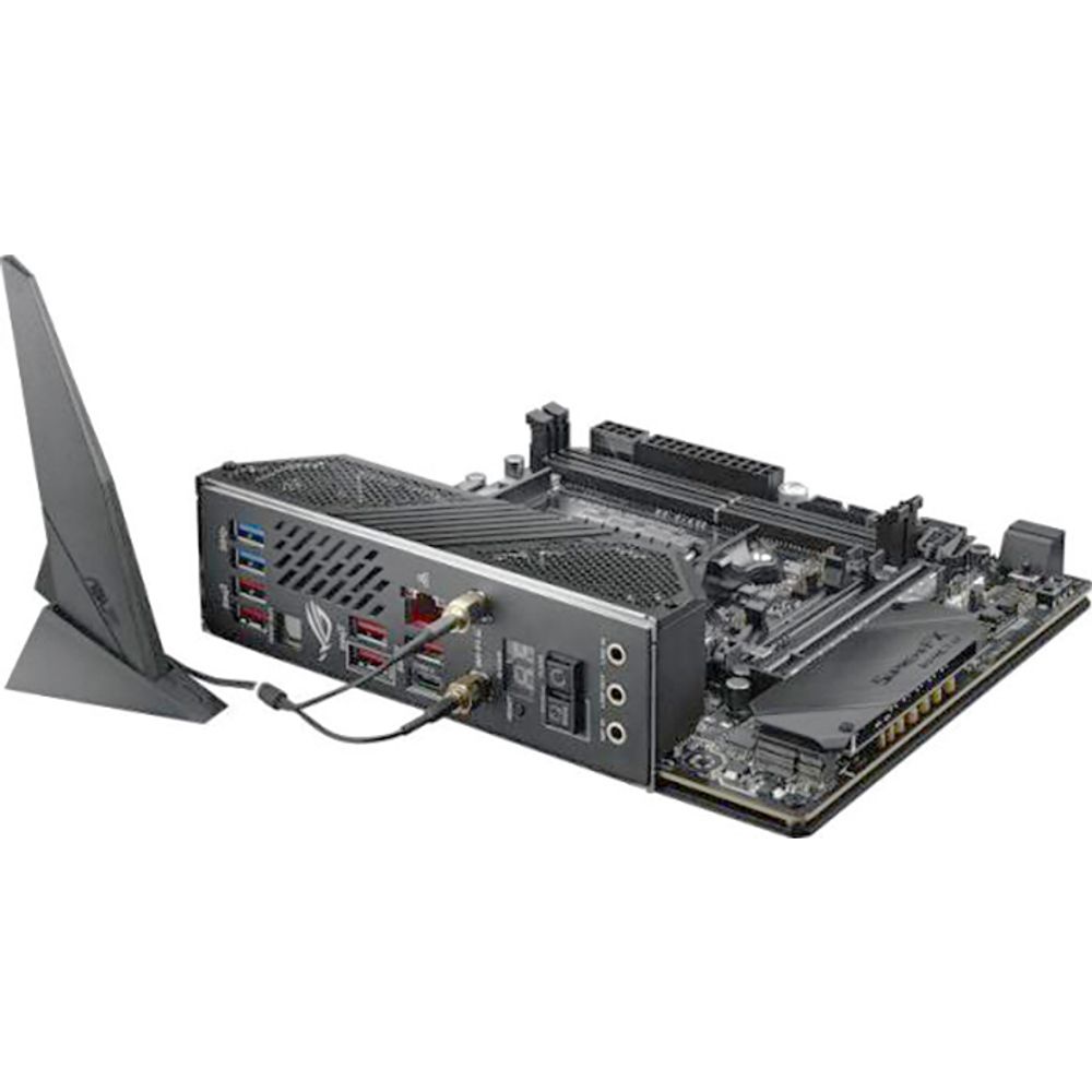 Материнская плата ASUS ROG CROSSHAIR VIII IMPACT X570 AM4 mini-DTX 2xDDR4 PCIEx16 2xM.2 USB-C GLAN Wi-Fi 6 {6} — изображение 7