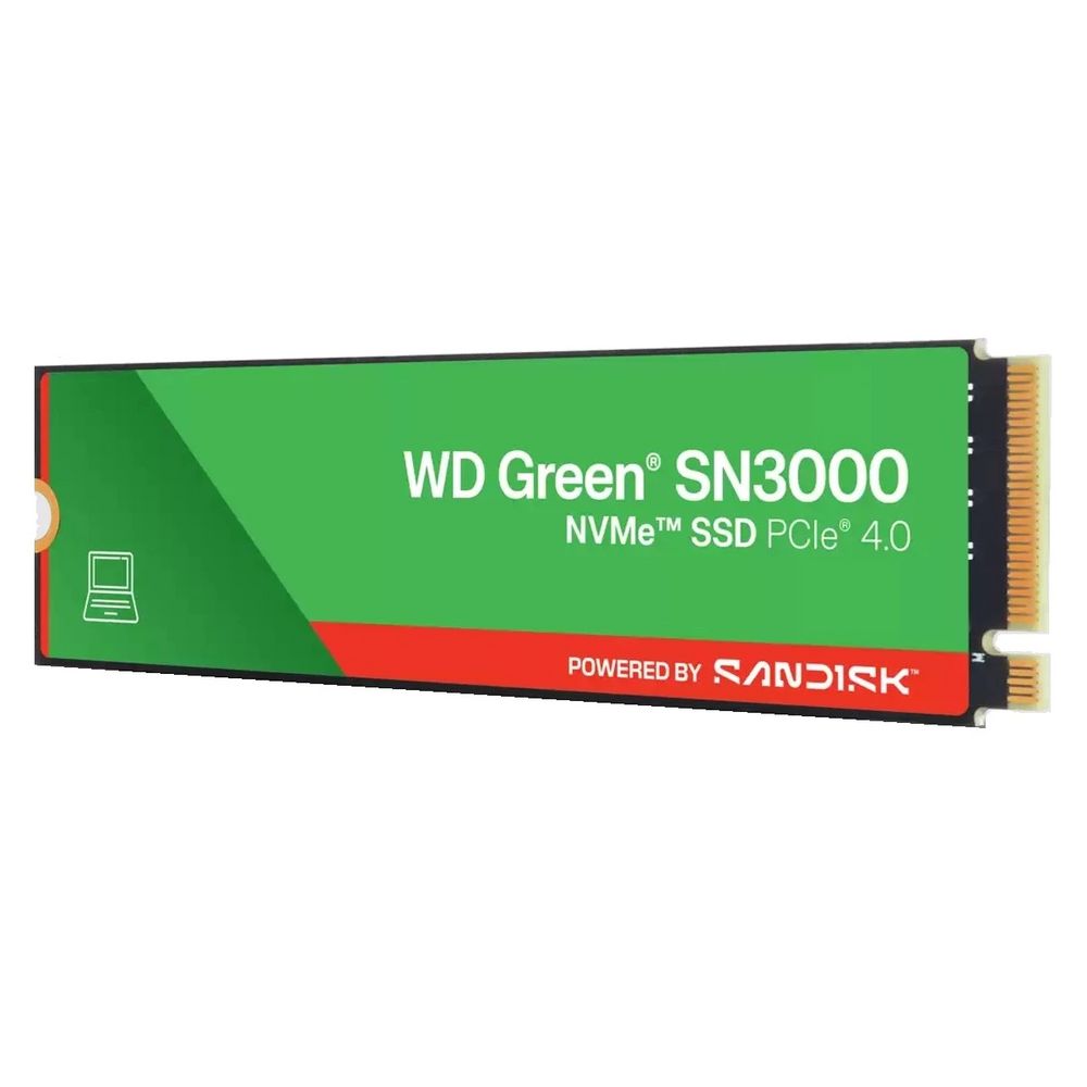 Твердотельный накопитель SSD Western Digital M.2 2280 1TB WD Green WDS100T5G0E — изображение 2