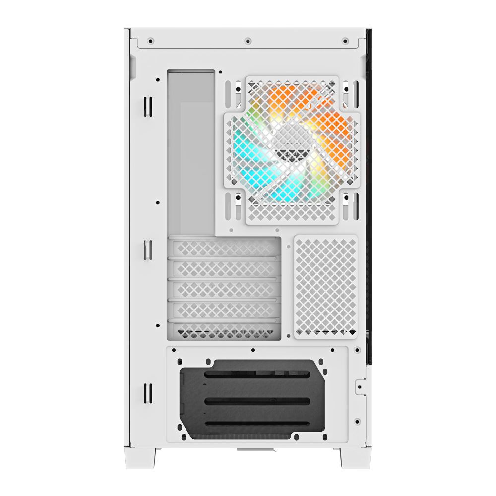 Корпус для ПК Gigabyte C201 Panoramic Ice, MidTower, mATX — изображение 7