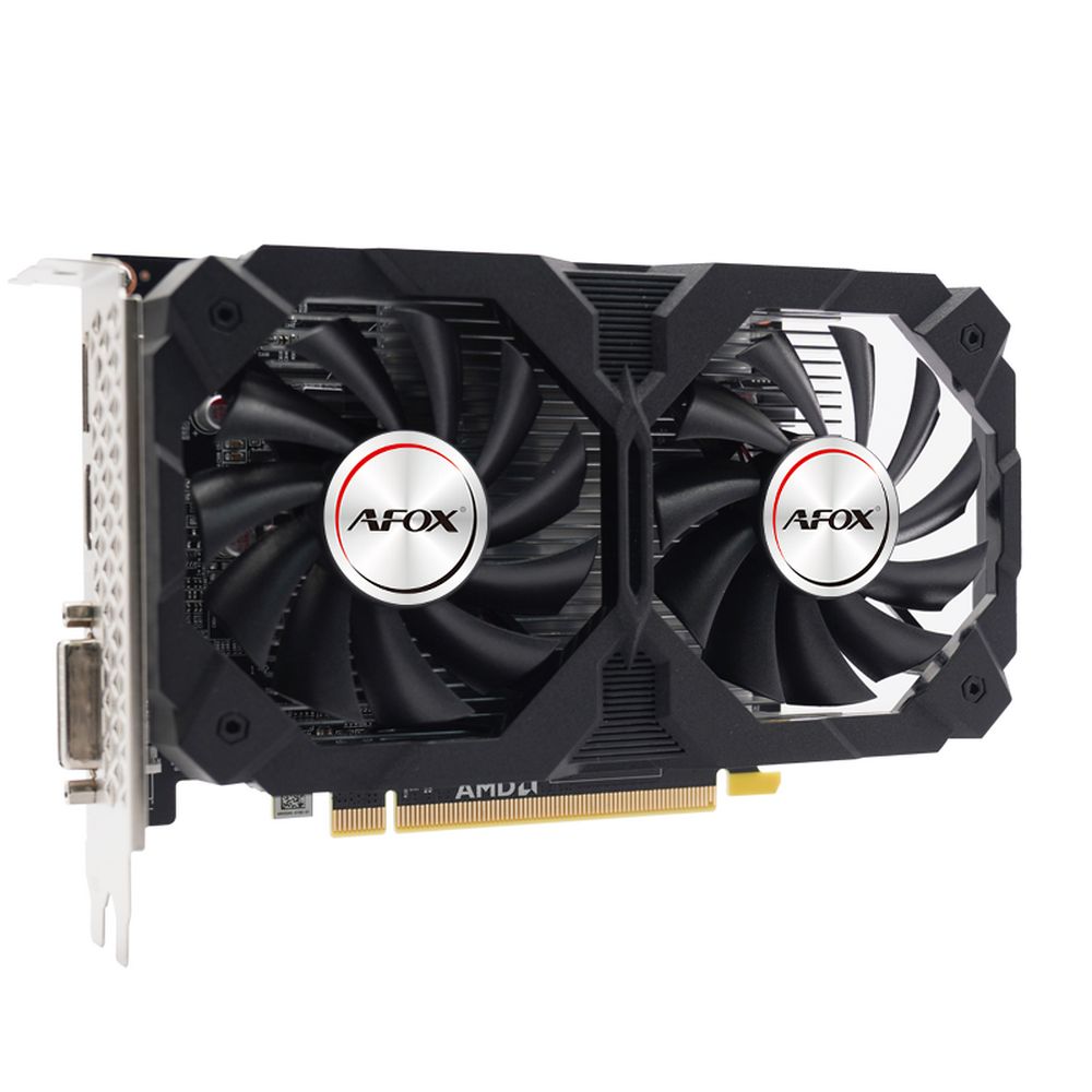 Видеокарта Afox RX550 4GB GDDR5 128bit DVI DP HDMI 2FAN RTL — изображение 2