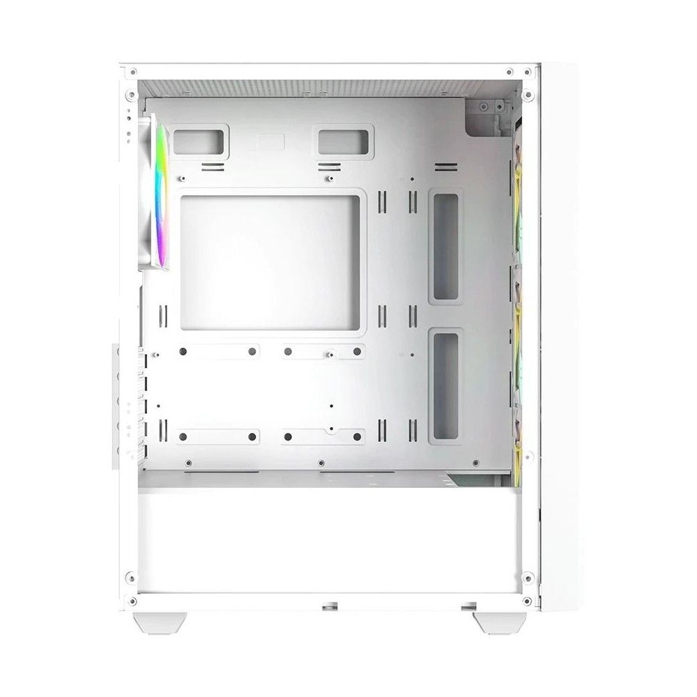 Корпус Case ID-Cooling WARE 300 ARGB White mATX/win TG/ 4 fans/ Type C/ CPU 160mm/ GPU 320mm/ no PSU — изображение 3