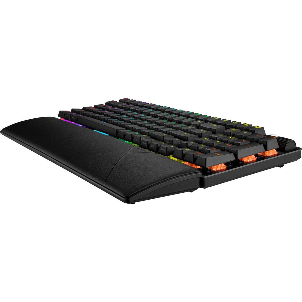 Клавиатура ASUS X901 STRIX SCOPE II 96 WL ROG NX Snow ABS 96% USB 2.4GHz BT — изображение 6