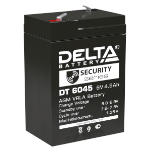 АКБ Delta DT 6045 (6V, 4,5Ah)