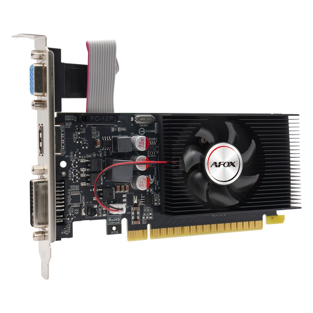 Видеокарта Afox GT240 1GB DDR3 128bit VGA DVI HDMI 1FAN LP RTL — изображение 3