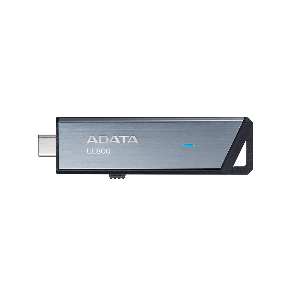 USB накопитель ADATA Elite UE800 AELI-UE800-128G-CSG 128GB OTG 3.2 Gen2, USB Type-C, grey, Retail — изображение 2