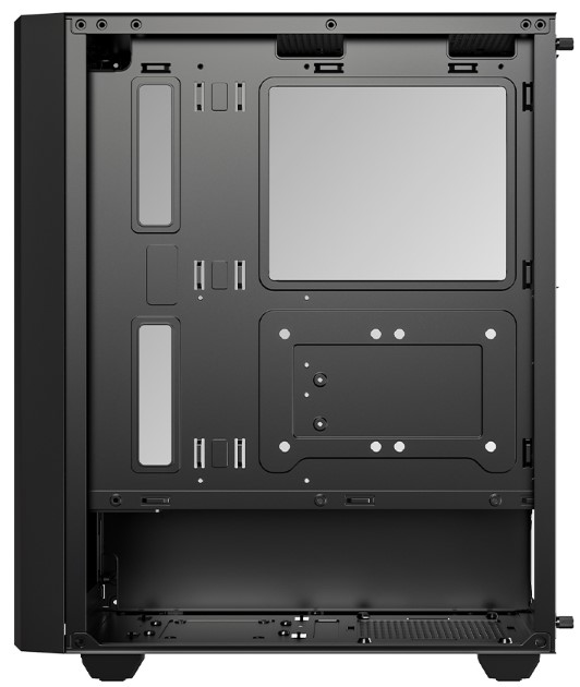 Корпус MIDITOWER WARE 310 ATX Micro-ATX Mini-ITX W/O PSU 2хUSB2.0+3.0+audio черный с окном ID-COOLING — изображение 5
