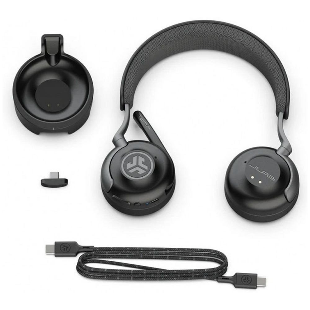 Беспроводная гарнитура Jlab Epic Work ANCWireless Duo with Stand,Link USB- C (PN:HBEPICWORKRBLK63) — изображение 5