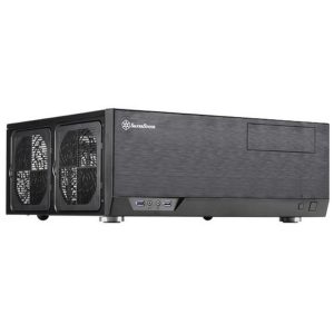 Корпус Silverstone SST-GD09B Grandia HTPC ATX Computer Case, Silent High Airflow Performance, black  (221280)