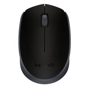 Мышь беспроводная Logitech M171 Black черная, оптическая, 1000dpi, 2.4 GHz, USB-ресивер