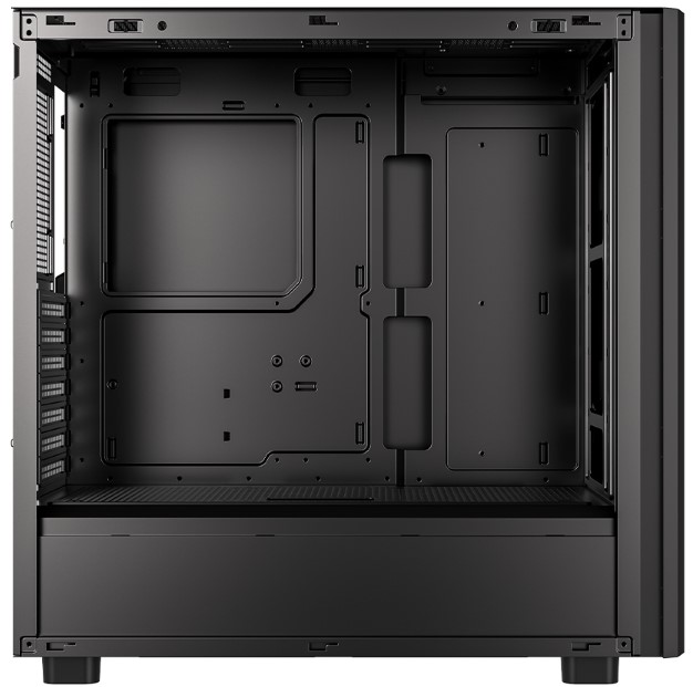 Корпус MIDITOWER WARE 510 ATX Micro-ATX Mini-ITX W/O PSU 2хUSB2.0+3.0+audio черный с окном ID-COOLING — изображение 4