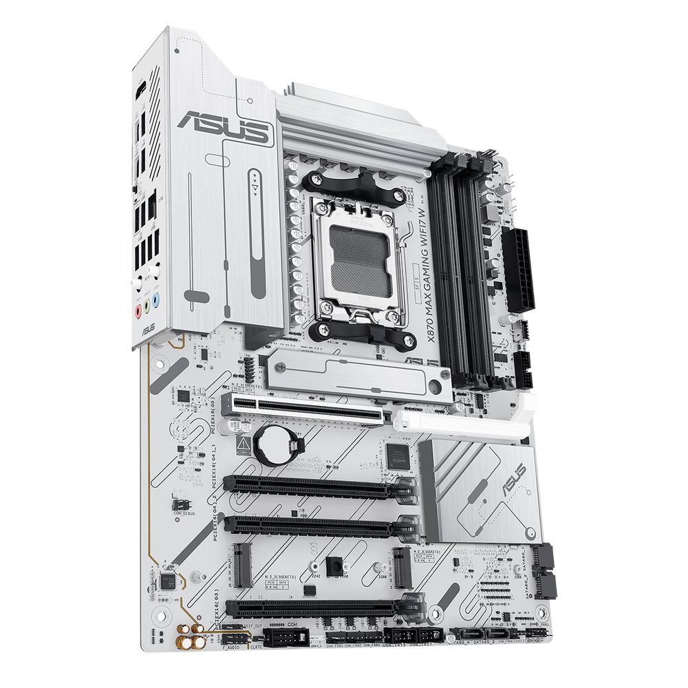 Материнская плата ASUS X870 MAX GAMING WIFI7 W AM5 ATX 4xDDR5 4хPCIEx16 PCIEx1 3xM.2 2 2xUSB-C HDMI 2.5GLAN WIFI 7 — изображение 5