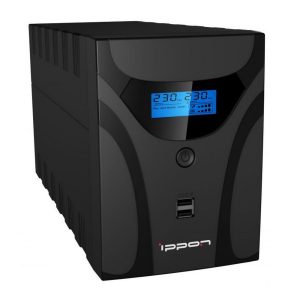 1029742 — Источник бесперебойного питания Ippon Smart Power Pro II Euro 1600 Line-Interactive 960W/1600VA (804970)