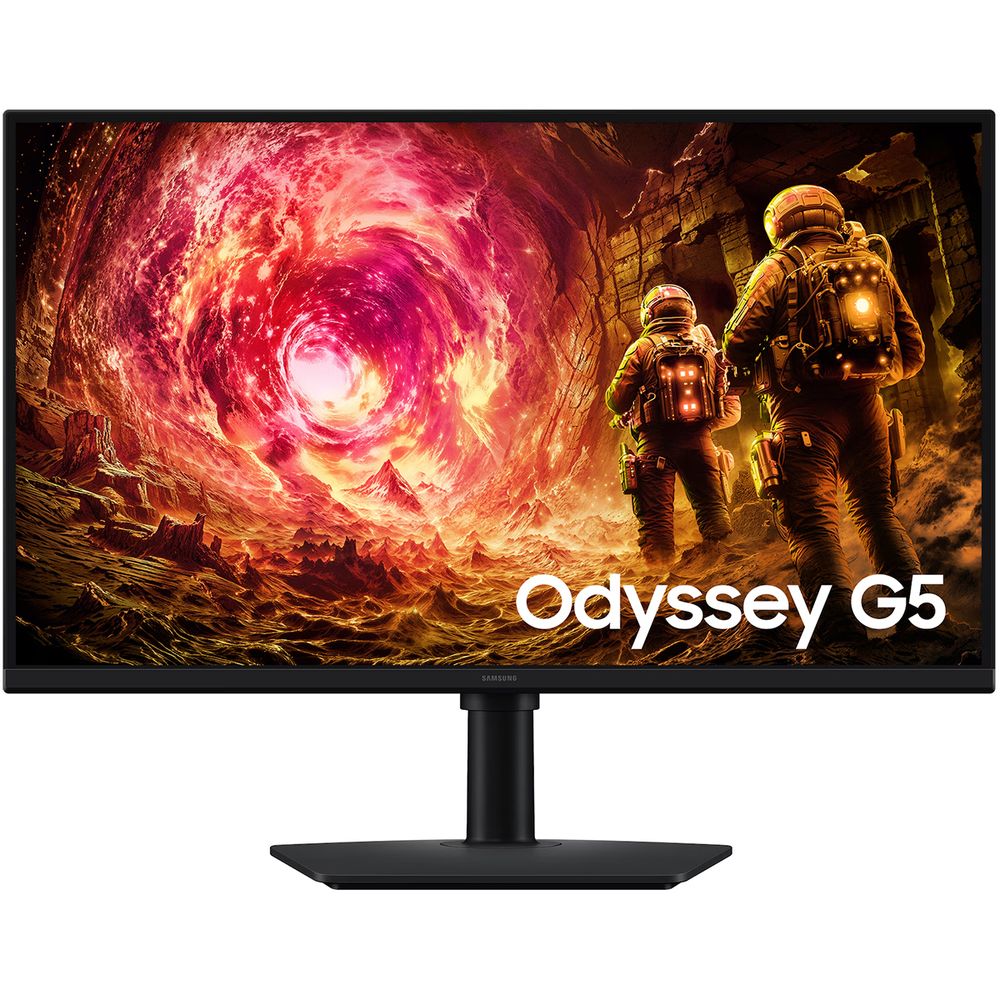 27" Монитор Samsung Odyssey G5 G50F S27FG502EI Black QHD (2560x1440), IPS, 180Hz, HDMI+DP — изображение 3