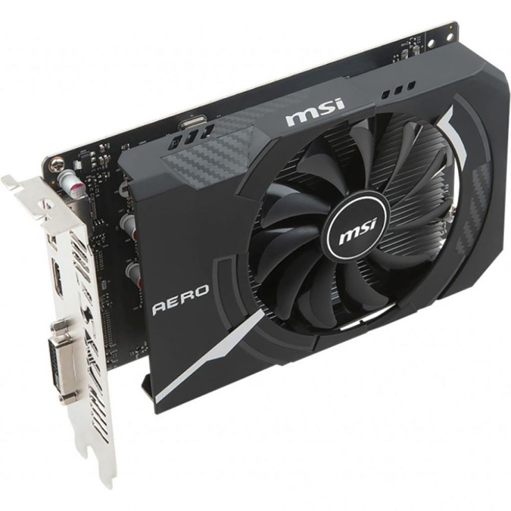 Видеокарта MSI GT1030 AERO ITX OC 2GB DDR4 64bit DVI HDMI 1FAN RTL {20} (561413) — изображение 3