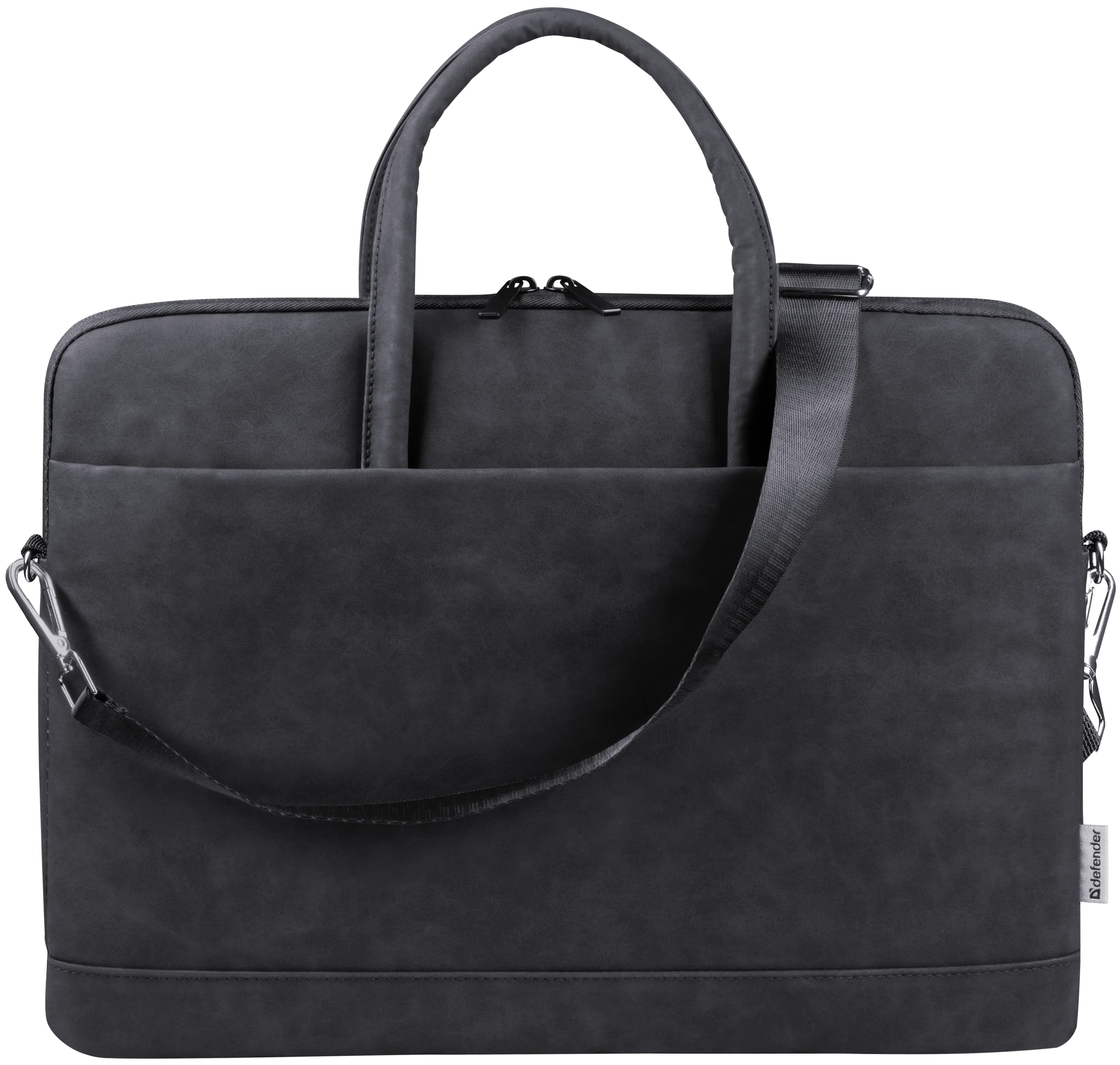 Сумка для ноутбука c карманом Trendy 15-16" PU кожа черный 26130 DEFENDER — изображение 4