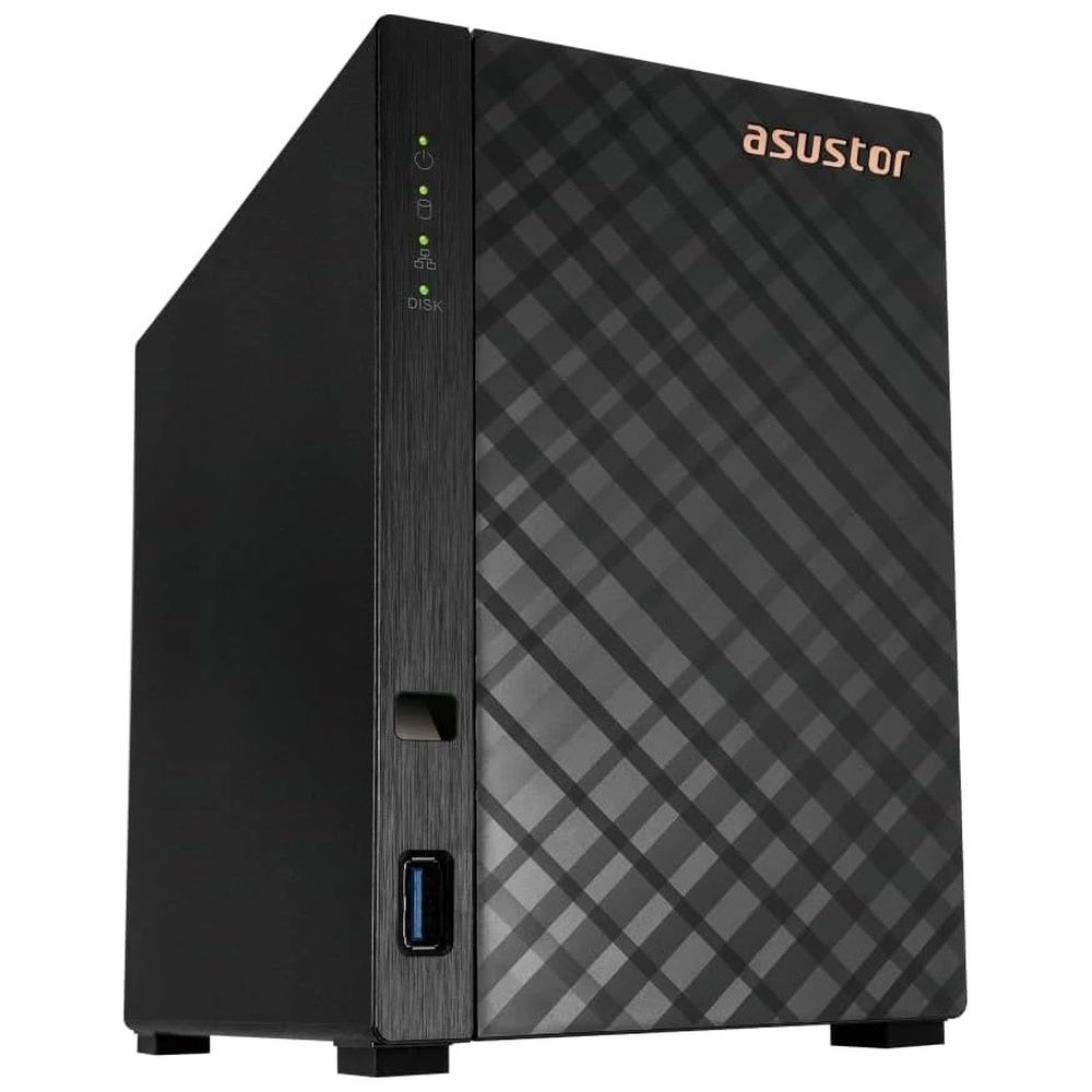 Платформа СХД ASUSTOR AS1202T 2 Bay 1x2.5GLAN 1GB DDR4 3xUSB