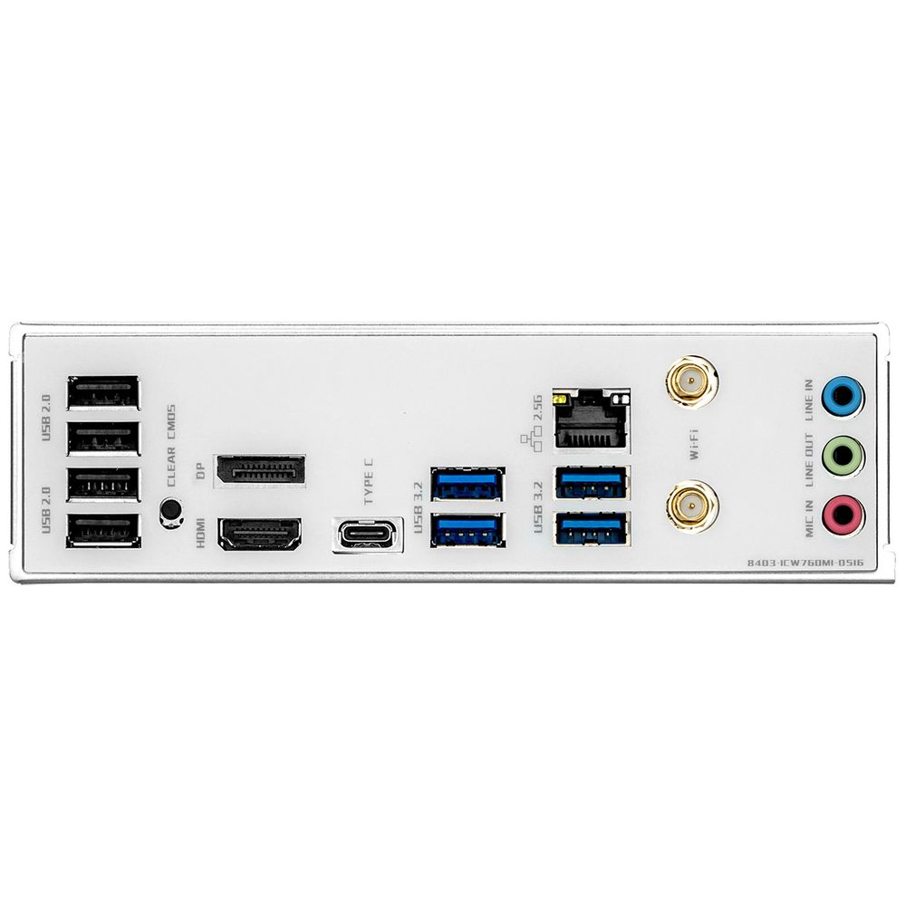 Материнская плата Maxsun MS-iCraft B760M CROSS B760, LGA1700, 4*DDR5, 1*PCIEx16, 1*PCIEx4, 1*PCIEx1, 3*M.2, 1*TypeC, 6*USB3.2Gen1, 8*USB2.0, 4*SATA3.0, 2.5G, DP, HDMI, M-ATX, RTL — изображение 5