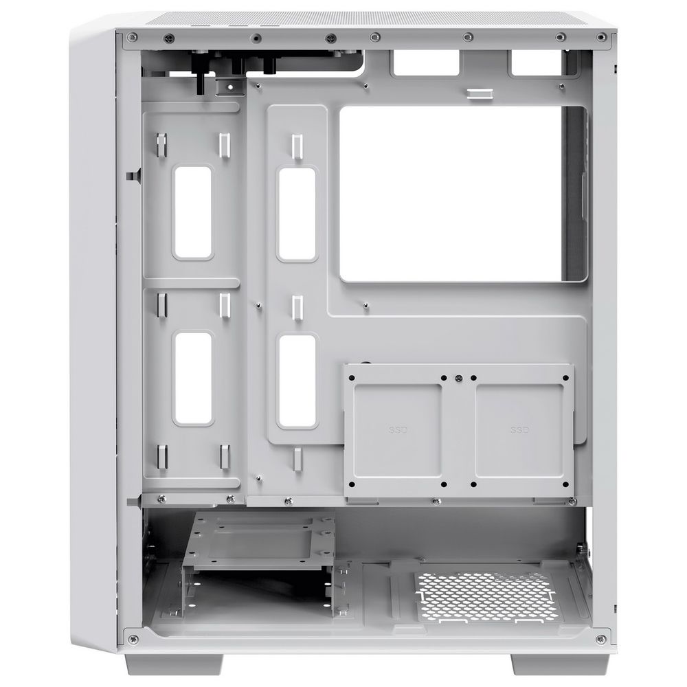Корпус для ПК Case Ocypus Gamma C60 WH ATX / win / white / no PSU / Tempered Glass — изображение 6