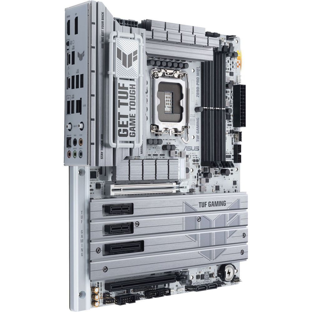 Материнская плата ASUS TUF GAMING Z890-PRO WIFI LGA1851 ATX 4xDDR5 2xPCIEx16 PCIEx4 2xPCIEx1 4xM.2 2xThunderbolt DP HDMI 2.5GLAN Wi-Fi 7 — изображение 3