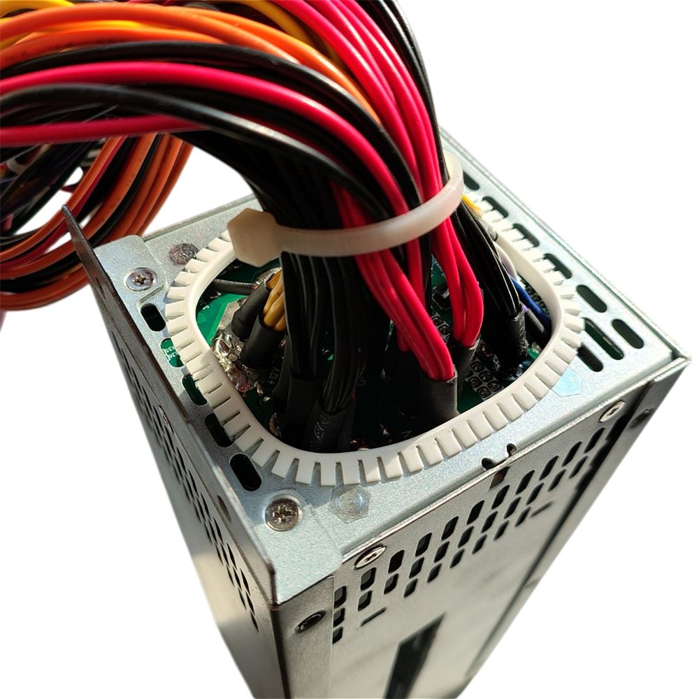 Корзина блока питания Gospower 2U Redundant (ШВГ=76*86*225мм) для 2x CRPS модулей до 1600W, кабели фиксированные G1179 — изображение 3