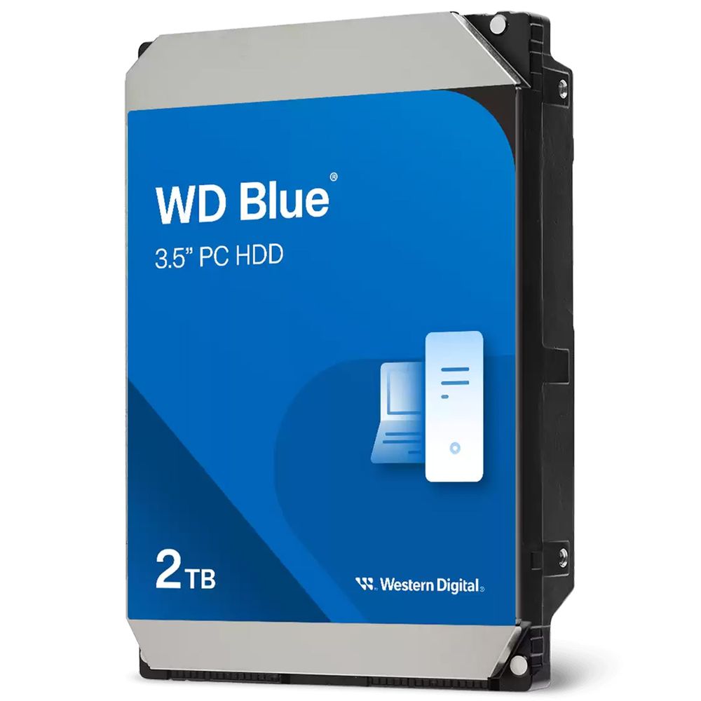 Жесткий диск Western Digital Blue 2TB 3,5" 7200RPM 256МB (SATA-III) WD20EZBX, OEM {20} (877501) — изображение 3
