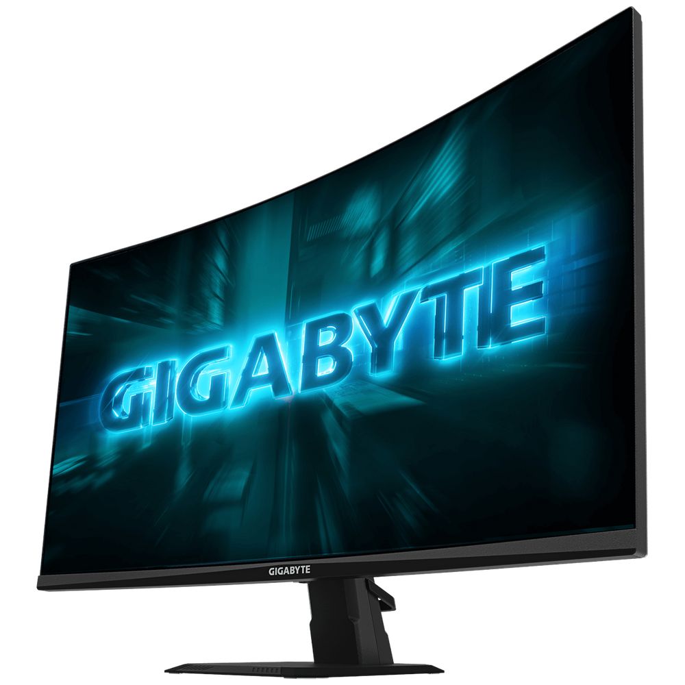 Монитор 27" Gigabyte GS27FCA EK Black 27" VA, Curved, 1920x1080, 200Hz, 8bit, 1ms, 250cd/m, 3000:1, 2xHDMI-2.0, DP-1.4, Vesa100) — изображение 2