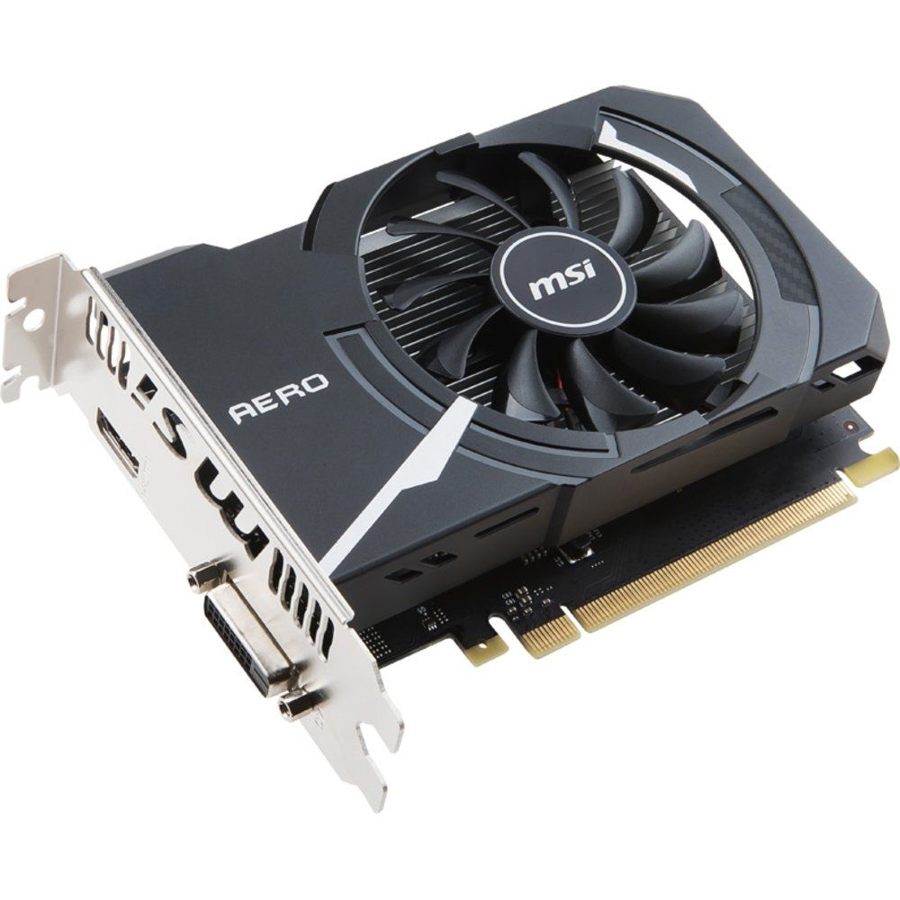 Видеокарта MSI GT1030 AERO ITX OC 2GB DDR4 64bit DVI HDMI 1FAN RTL {20} (561413) — изображение 2