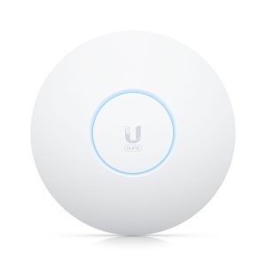 Точка доступа Wi-Fi Ubiquiti UniFi 6 AP Enterprise |U6-Enterprise| Точка доступа 2,4+5 ГГц, Wi-Fi 6E, 4х4 MU-MIMO, 802.3at, 1х 2,5G RJ45