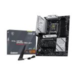 Материнская плата MSI MAG X870E GAMING MAX WIFI, AM5, 4*DDR5, 2*PCIEx16, 1xPCIEx1, 3*M.2, 2*TypeC, 2*USB3.2Gen2, 6*USB3.2Gen1, 10*USB2.0, 4*SATA3.0, 5G, 1*Type-C(DP), HDMI, ATX, RTL