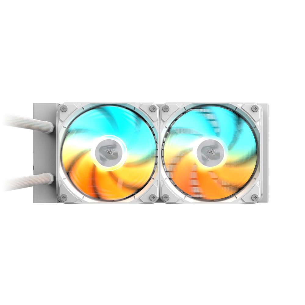 Жидкостная система охлаждения GIGABYTE Gaming GME 240I 2 x 120mm ARGB Fan, LGA 1200, LGA 1700, LGA 1851, AM5, AM4 — изображение 4