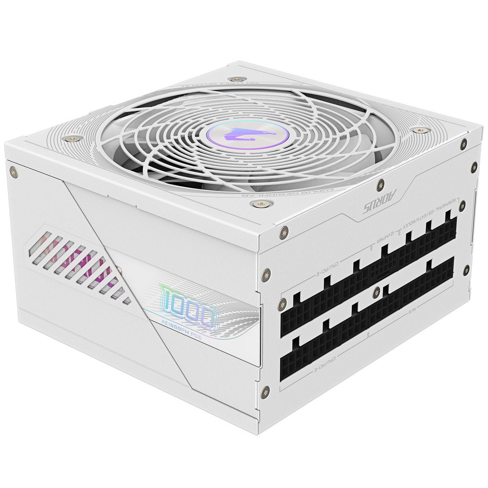 Блок питания ПК Gigabyte AE1000PM PG5 ICE 1000W, 80Plus, Platinum, Полностью модульный, PCIe Gen 5.1, ATX 3.0 compatible. 28200-AE85W-1EUR — изображение 3
