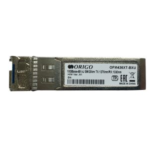 Трансивер WDM SFP+, 10GBase-BX-U (Simplex LC), Tx:1270 нм, Rx:1330 нм, для одномодового кабеля, до 20 км