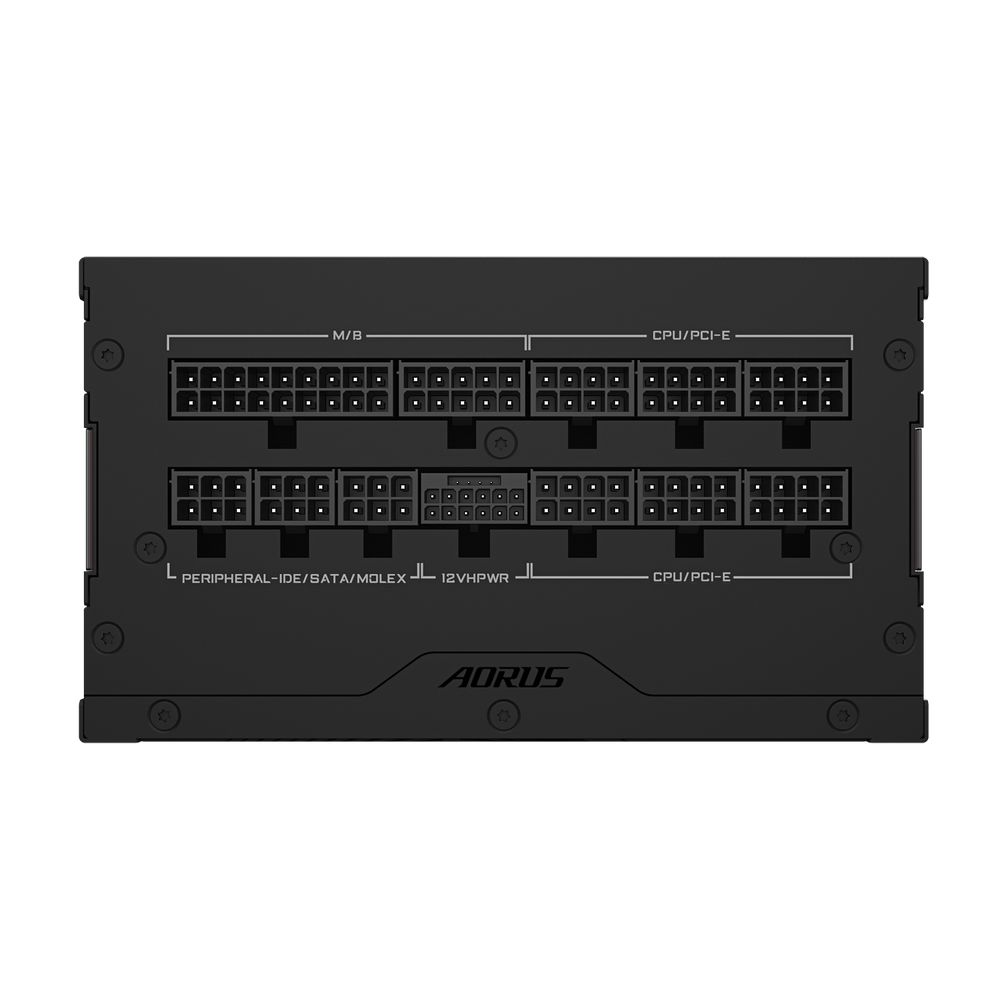 Блок питания ПК Gigabyte AE1000PM PG5 1000W, 80Plus, Platinum, Полностью модульный, PCIe Gen 5.1, ATX 3.0 compatible — изображение 4